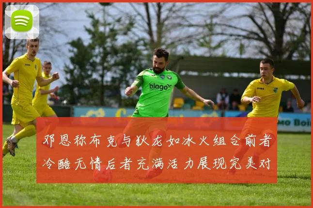 邓恩称布克与狄龙如冰火组合前者冷酷无情后者充满活力展现完美对比
